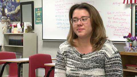 Senior Jordan Sene at Rio Rico