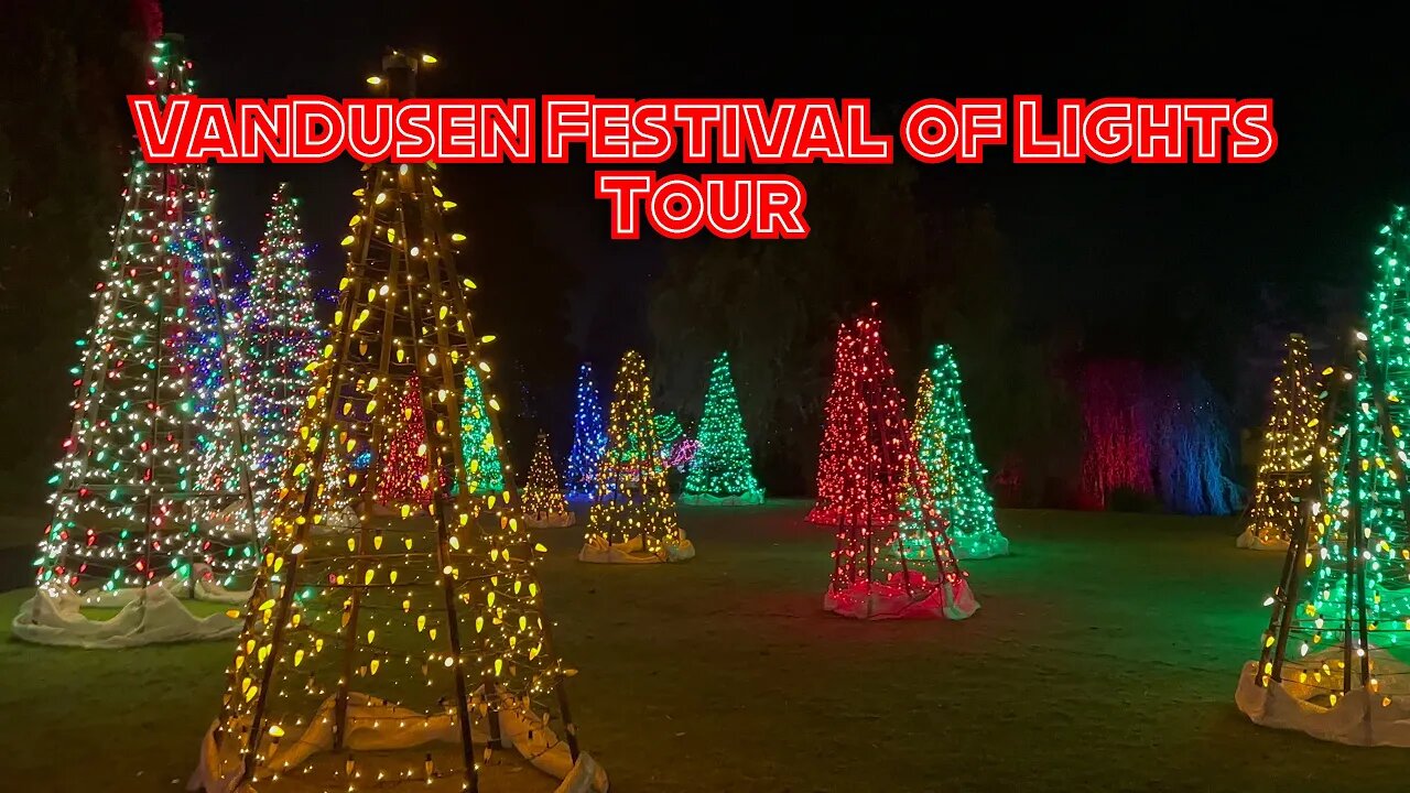 VanDusen Festival of Lights (Vancouver) Tour 2022