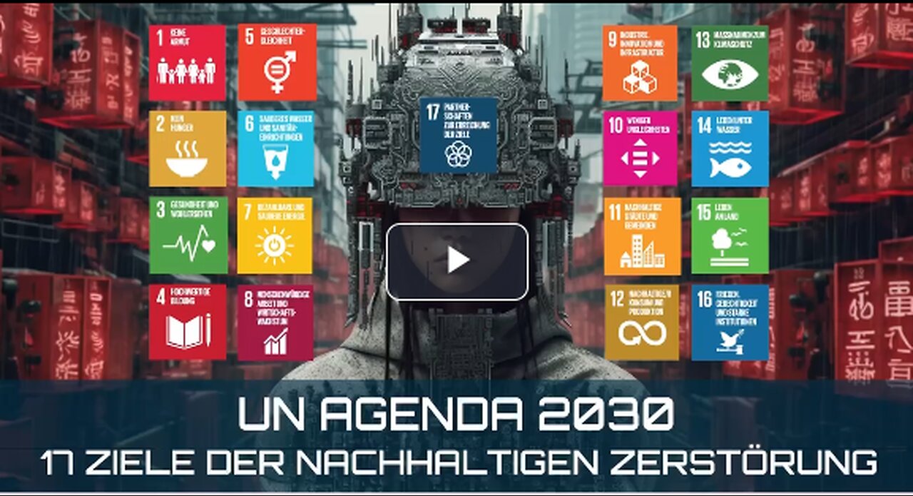 UN-AGENDA 2030 – 17 Ziele der nachhaltigen Zerstörung