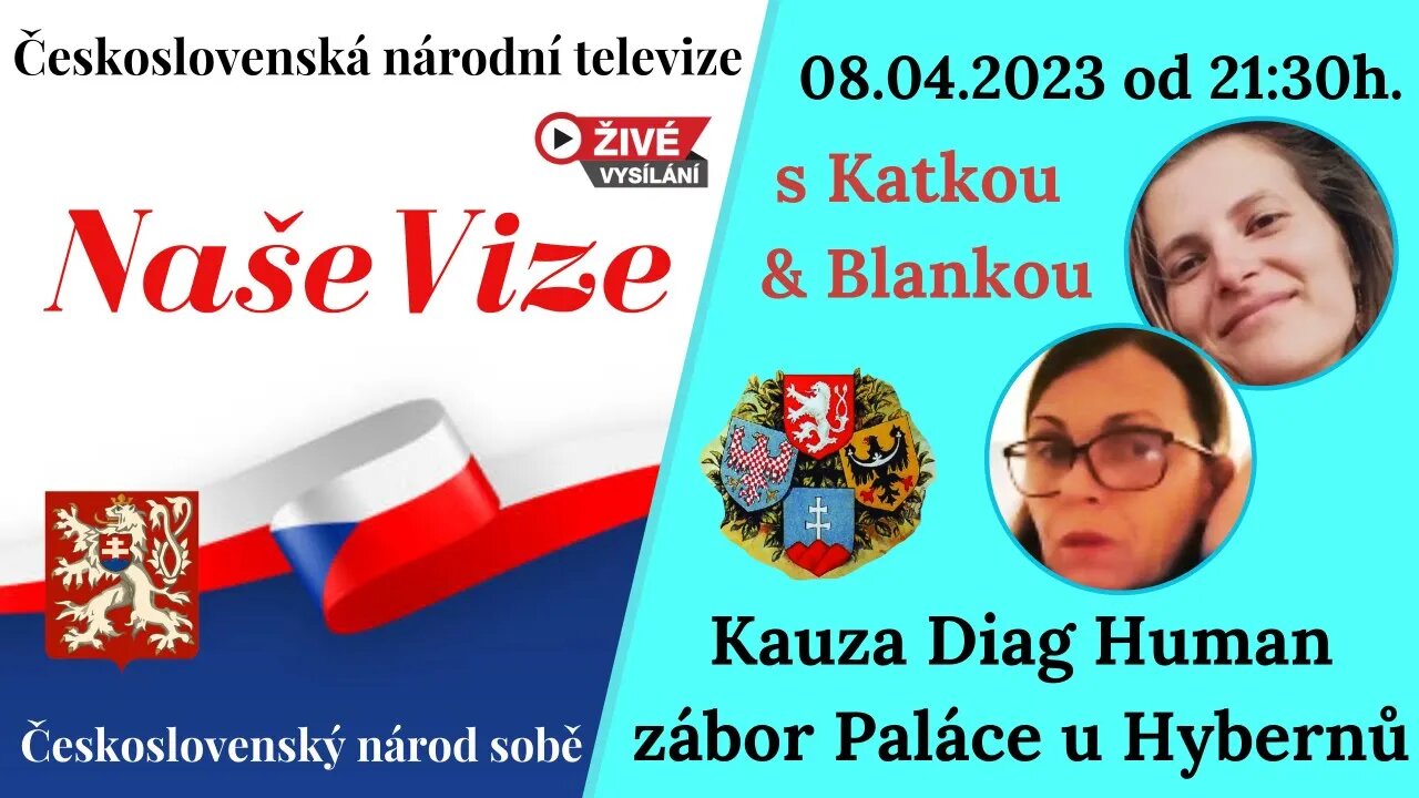 ČSNT NAŠE VIZE - Blanka & Katka 08.04.2023 od 21:30h.