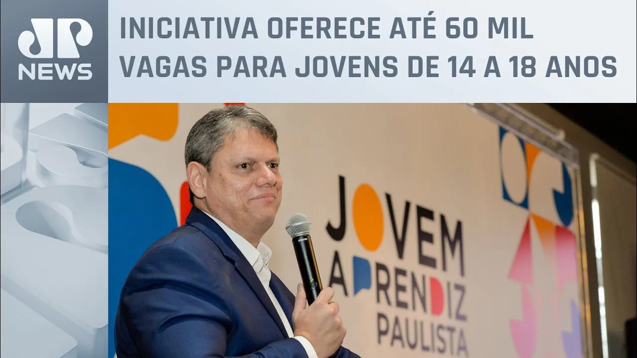 Governo de SP lança programa Jovem Aprendiz Paulista