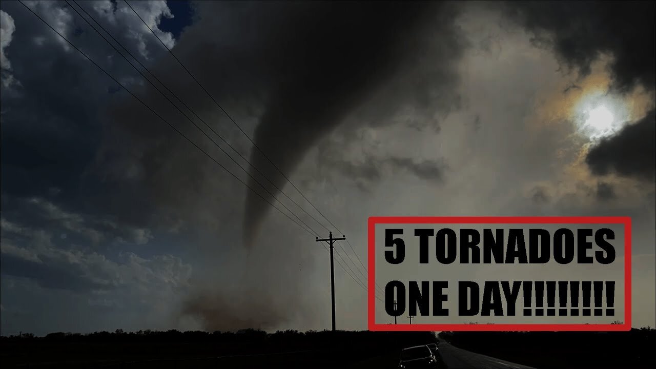 Lockett, Texas Tornadoes Five Tornadoes!!!!