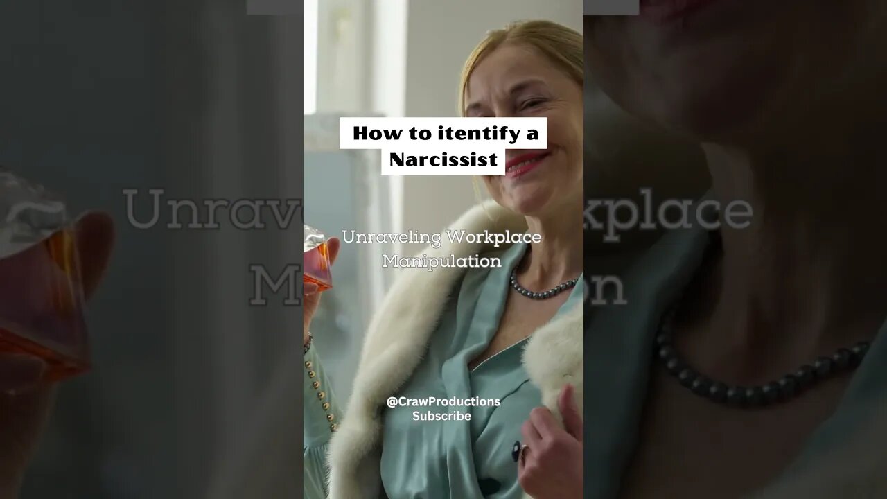 How does a female narcissist manipulate in the workplace #narcissist #shorts