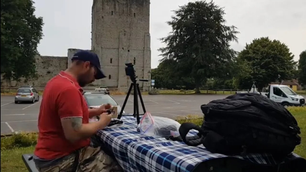 Setting up the Rode wireless Go. Android phone 28th June 2023