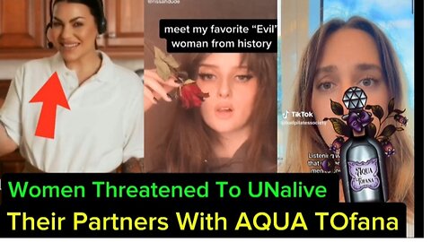 What Is Aqua TOfana?|women Threatened To UNalive Their partners With AQUA TOfana