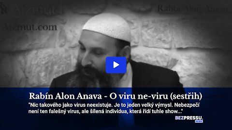 Rabín Alon Anava - O viru ne-viru (sestřih)