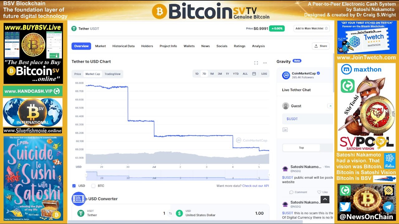 More Tether Being Redeemed