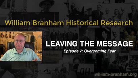 Overcoming Fear - Leaving the Message