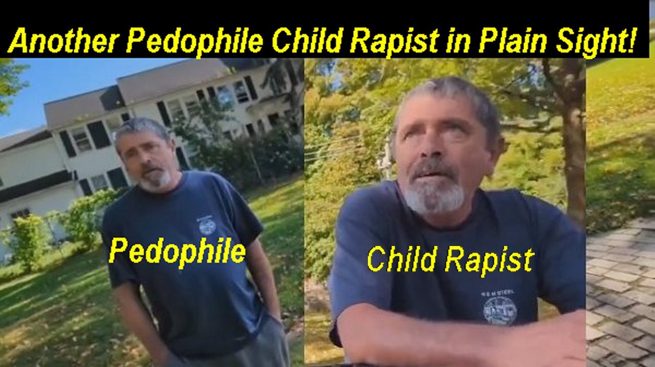 Pedophile Child Rapist Psychopath Caught And Arrested For The 2nd Time In A Few Years!