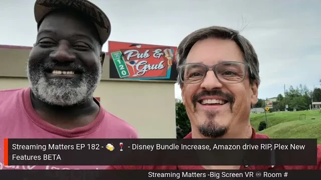 Streaming Matters ep 182 Disney Bundle Increase, Amazon drive RIP, Plex New Features BETA