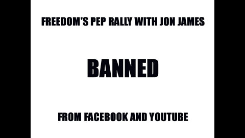 Freedom's Pep Rally w/Jon James 8/10/2022