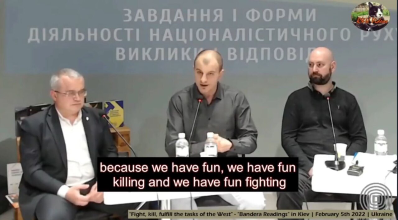 Yeven Karas Leader of Ukraine´s neo-Nazi terror gang: "We have fun killing"