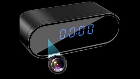 Hidden Spy Camera Clock