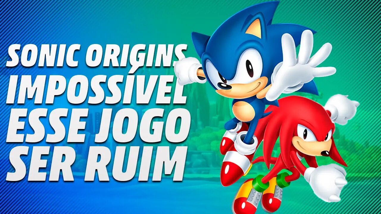 Sonic Origins ATÉ ZERAR! Sonic 3 & Knuckles ESSE JOGO É MUITO BOM!