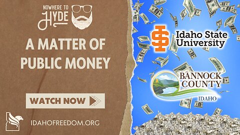 Nowhere To Hyde -- A Matter of Public Money