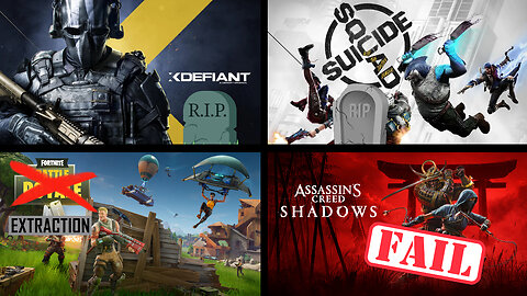 RIP XDefiant | RIP Suicide Squad | Fortnite Extraction Mode | AC Shadows Will FAIL | RunningNews
