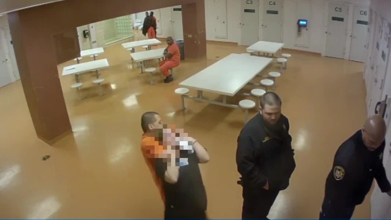 VIDEO: Nurse attacked by inmate at Cuyahoga County Jail