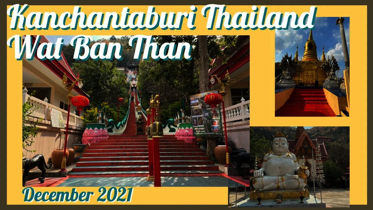 Wat Ban Than - Temple inside a cave Kanchantaburi Thailand