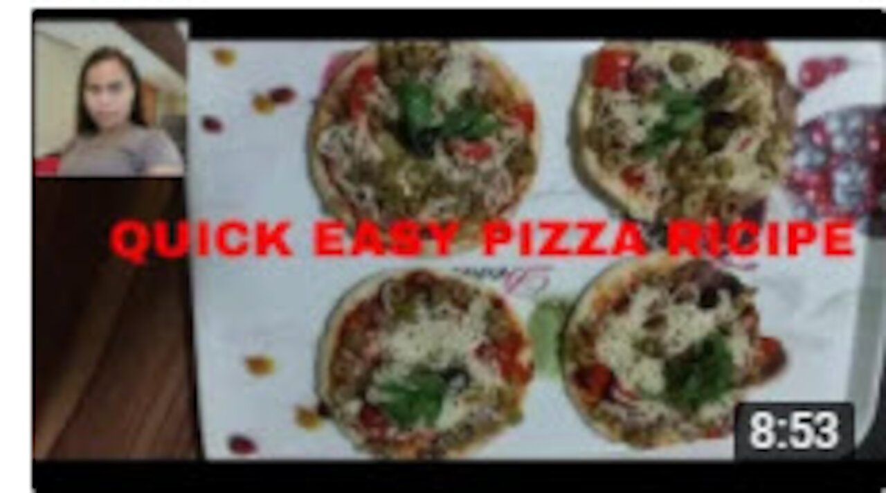 PIZZA EASY RECIPE / HOW TO MAKE PIZZA /FILIPINA LADY IN DUBAI