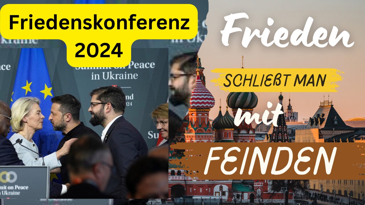 Die Heuchelei der "Friedenskonferenz" 2024 #Russland #Diplomatie #Kosovo