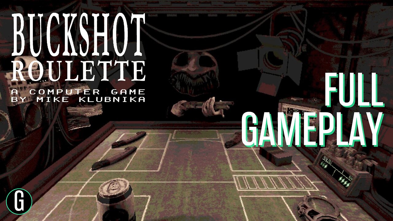 Buckshot Roulette | Indie Horror Game | Full Gameplay - GENOKU | #buckshotroulette #fullgameplay