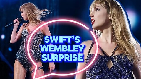 Taylor Swift, at Wembley sparks new documentary rumors #TaylorSwift #ErasTour