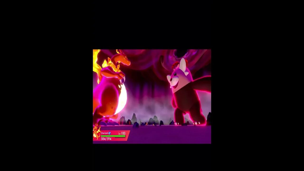 Pokémon Sword - Dynamax Bewear Used Bind!