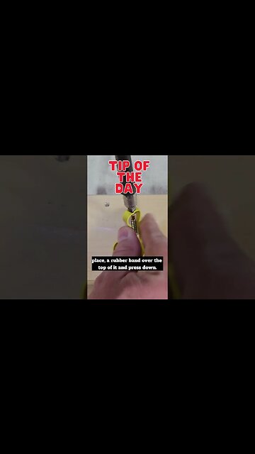 Tip of the Day: Removed stripped screw #shorts