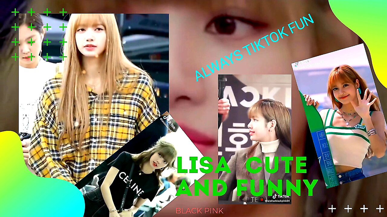 BLACK PINK 🥰__ LISA Cute and Funny..✅.TIK TOK