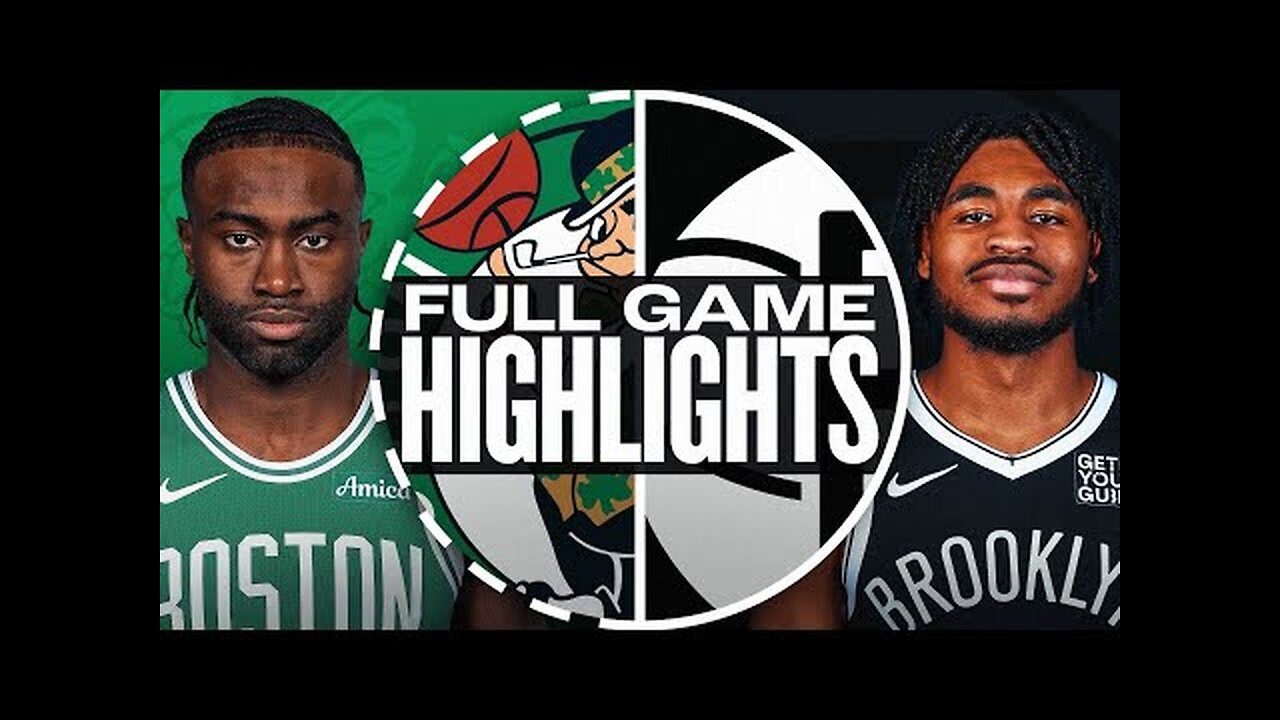 CELTICS at NETS | FULL GAME HIGHLIGHTS | November 13, 2024