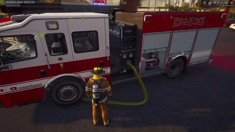 Slowest Firefighting team EVER Firefighter Simulator: The Squad