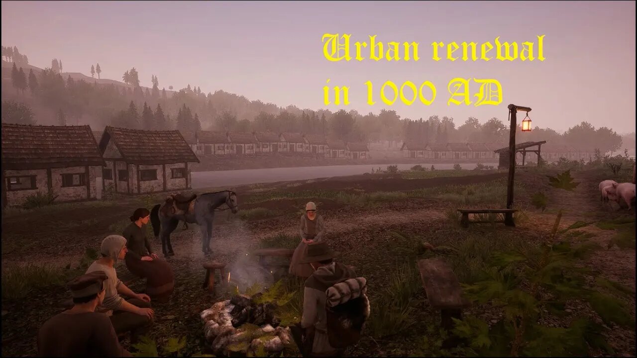 Urban renewal... in 1000 AD - Medieval Dynasty - 10th Summer