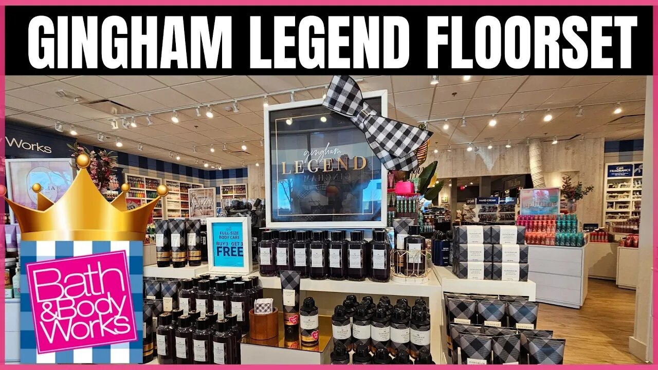 Bath & Body Works | $5.95 ALL BODY CARE SALE | PLUS NEW GINGHAM FLOORSET |#bathandbodyworks