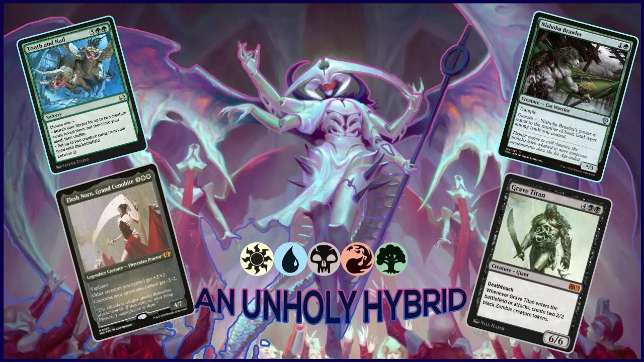 Card Gamer goes on a TEAR with a 5 Color Reanimator Domain deck in #mtgarena Historic