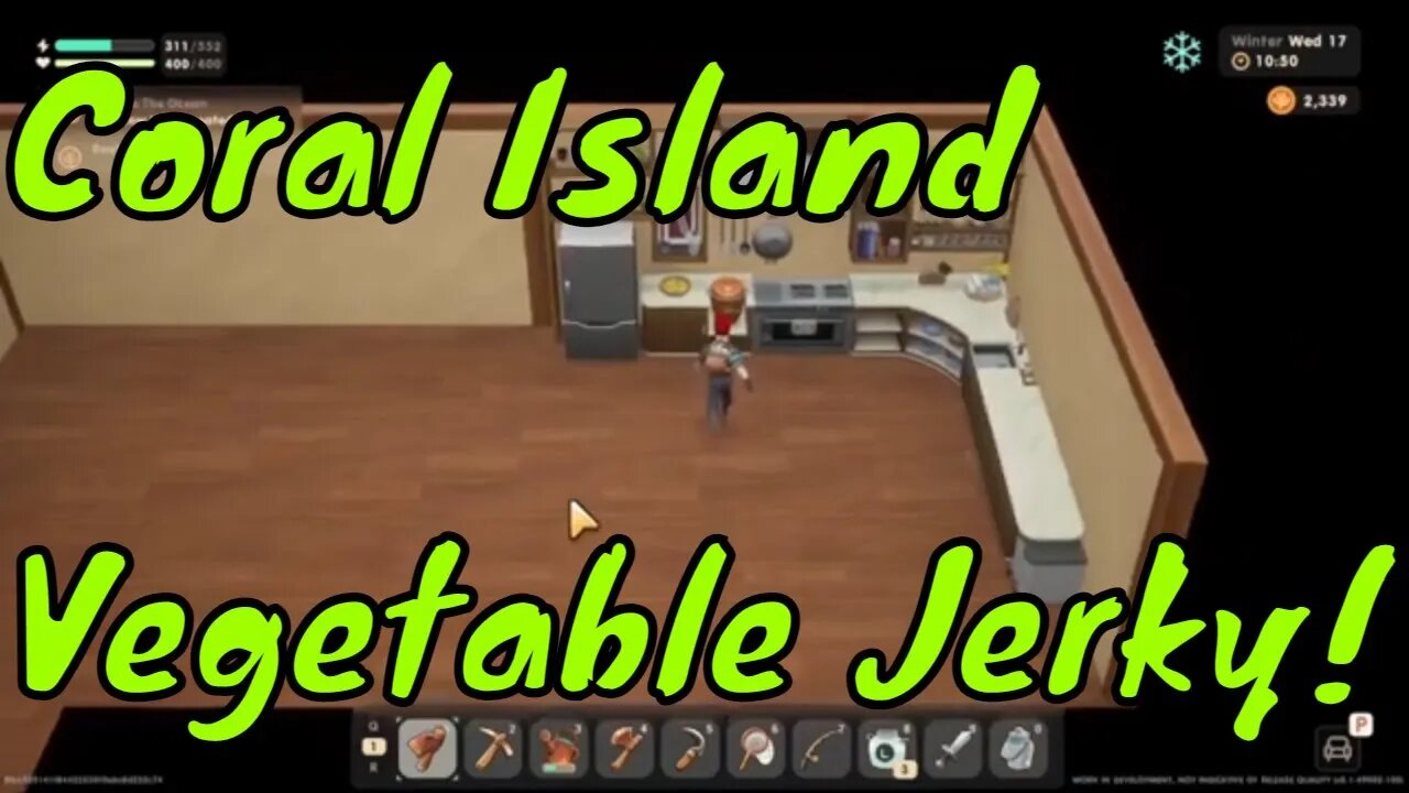 Coral Island How to Cook Vegetable Jerky!