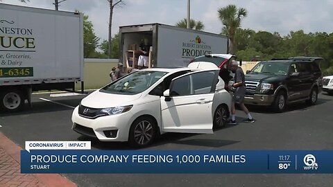 Robert Erneston Produce company feeding families in Stuart