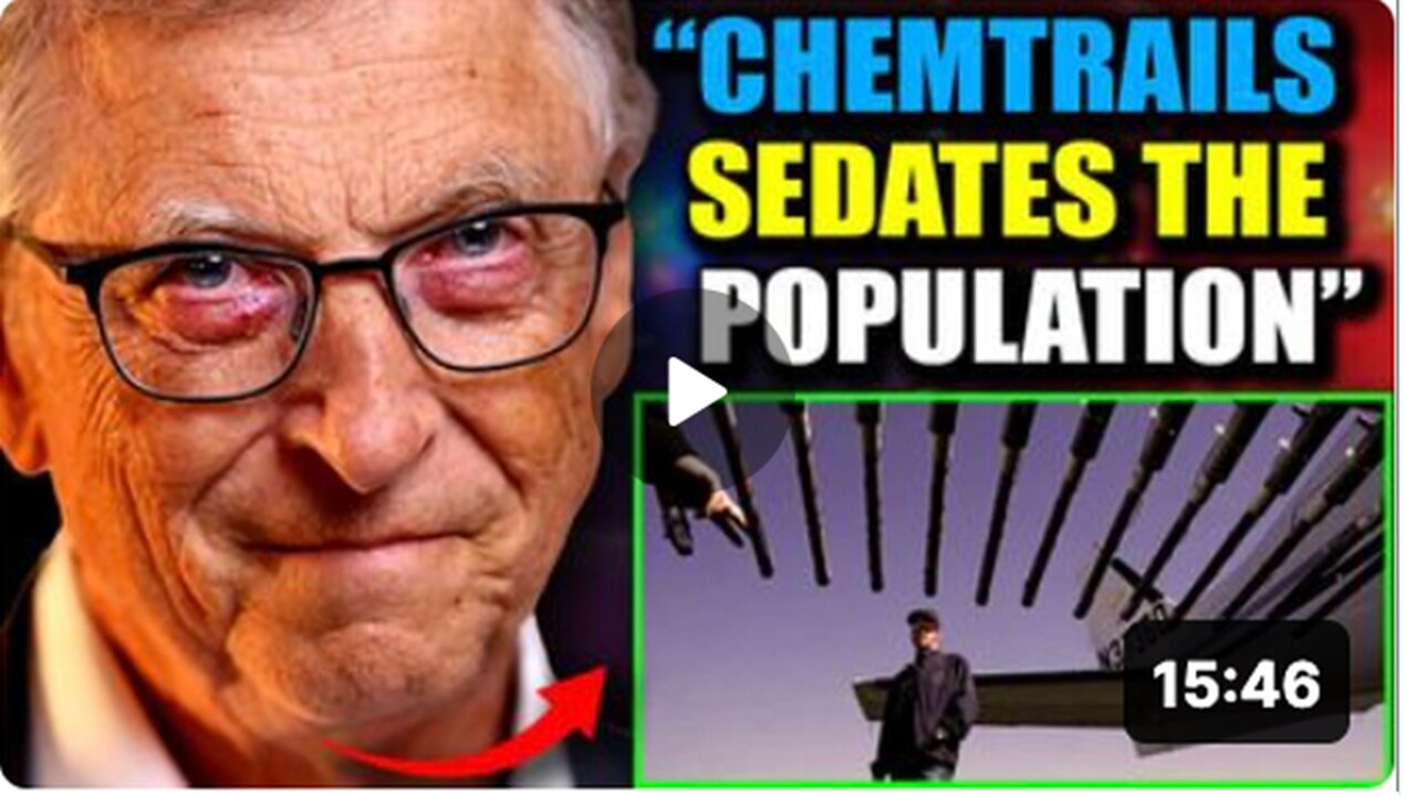 Top Pilot Testifies That Bill Gates Is Fumigating Cities With Mood Altering Chemtrails