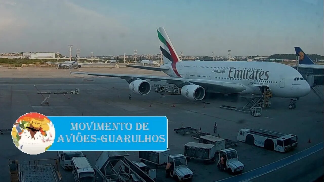 MOVIMENTO DE AVIÕES - GUARULHOS