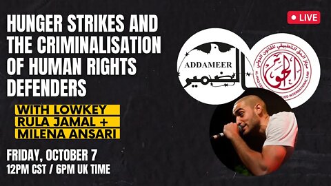Hunger strikes and the criminalisation of human rights defenders.
