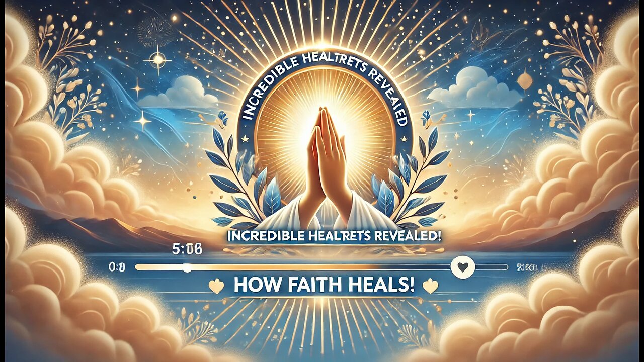 Incredible Health Secrets Revealed! ✨ How Faith Heals! 🙏