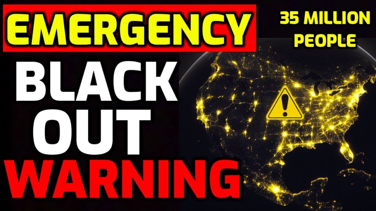 4/15/24 - Emergency Alert - Blackout Warning Issued - 35 Million Affected - Prepare Now..