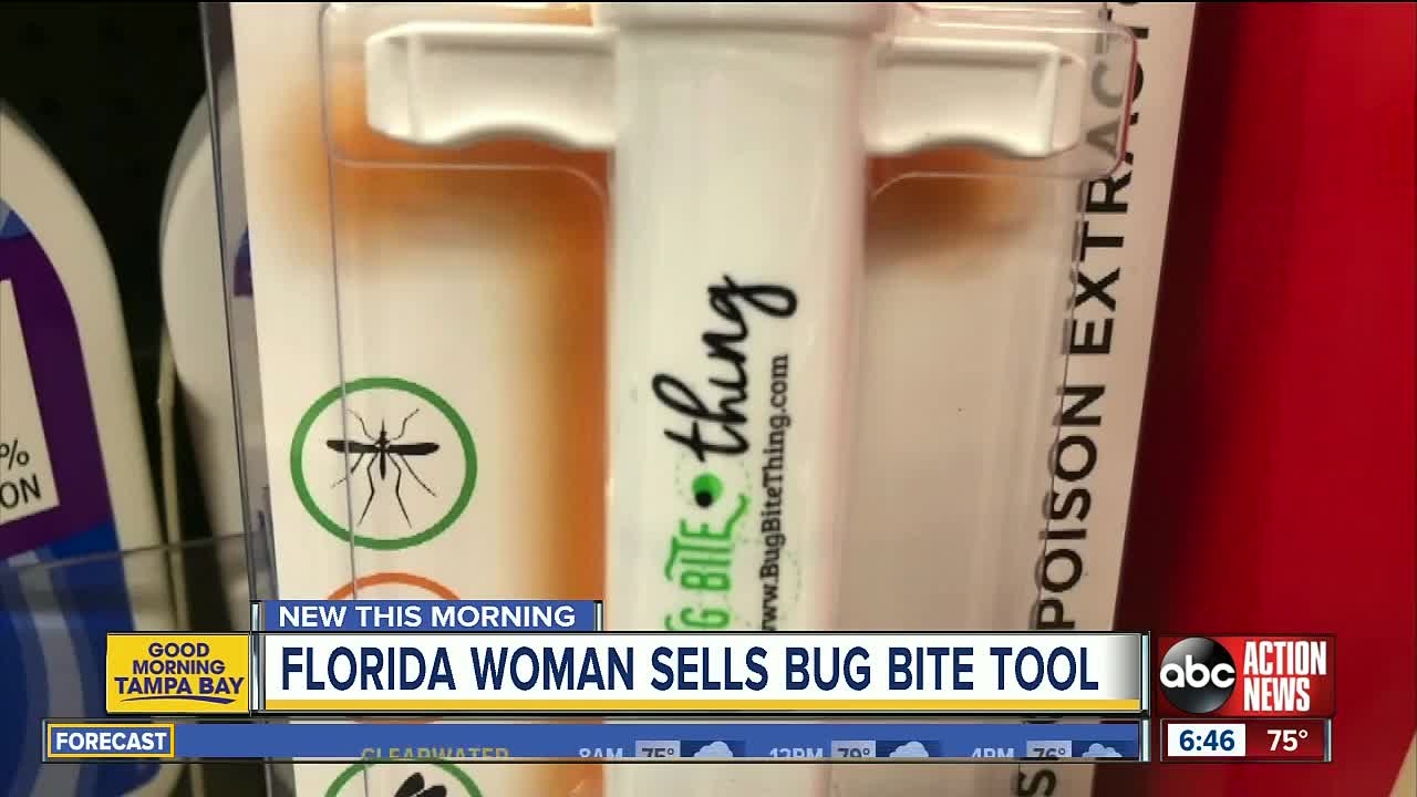 FL mom creates device to provide natural relief to mosquito bites