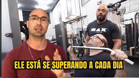 Reagindo ao primeiro treino do Serjão dos Foguetes