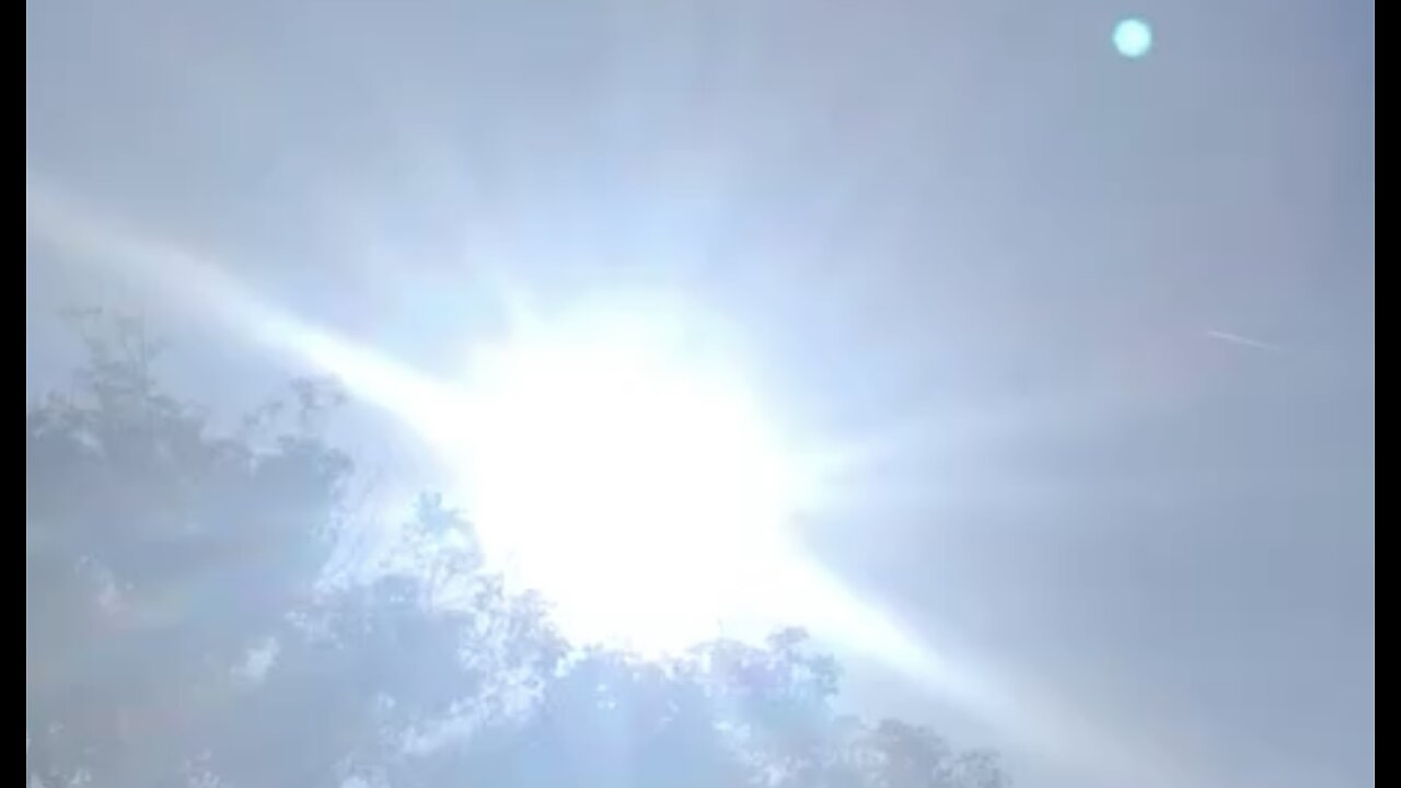 VAT Test Footage of Sky May 25, 2024 Shows Green Hue Above “ Sun “.