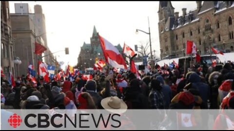 Protests grip Ottawa for a third weekend, counter-rallies grow