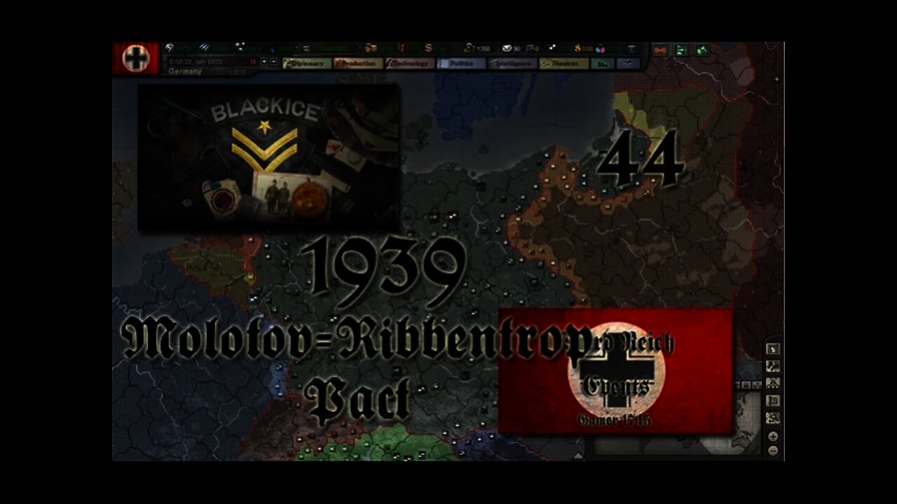 Let's Play Hearts of Iron 3: Black ICE 8 w/TRE - 044 (Germany)