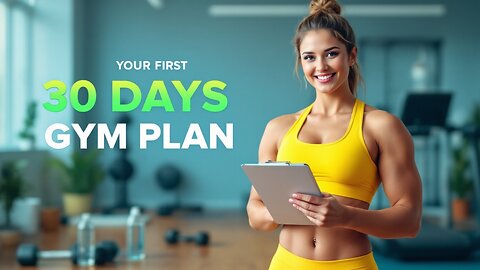 Your First 30 Days at the Gym: Simple Weight Loss Plan 📋