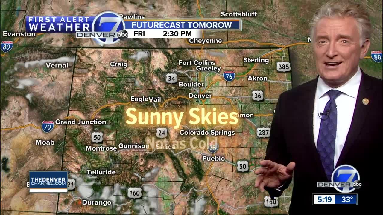 Thursday evening forecast