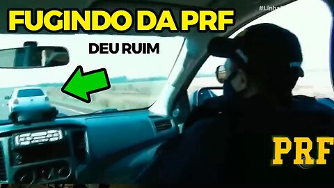 (OLHA O QUE OS PRF FIZERAM) - UM FDP TENTOU FUGIR ( OLHA NO QUE DEU)