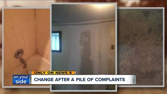 Repairs continue after health department cites CLE apartment complex